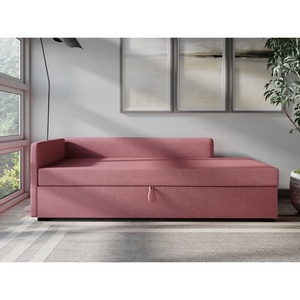 Изображение товара Диван-кровать Arsko Велес Угол левый велюр коралловый