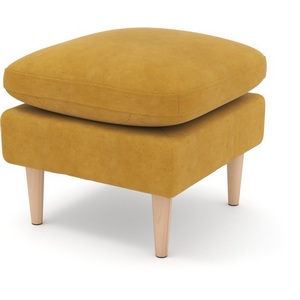 Изображение товара Пуф Arsko Корс горчичный велюр