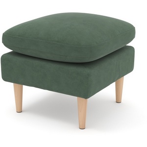 Изображение товара Пуф Arsko Корс зеленый велюр