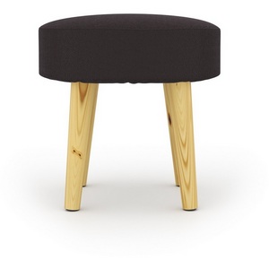 Изображение товара Пуф Arsko Сканди 2 коричневая рогожка