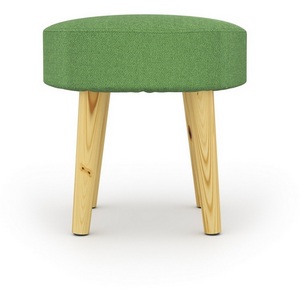 Изображение товара Пуф Arsko Сканди 2 зеленая рогожка