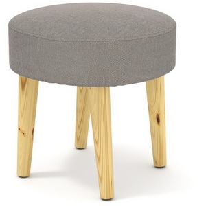 Изображение товара Пуф Arsko Сканди 2 бежевая рогожка