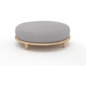 Изображение товара Пуф Arsko Сканди 4 светло-серый велюр