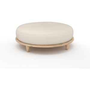 Изображение товара Пуф Arsko Сканди 4 молочный велюр