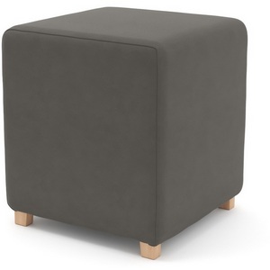 Изображение товара Пуф Arsko Мозли 1 каменный велюр