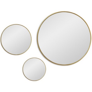 Изображение товара Jupiter Gold Сет из 3-х зеркал ?70, ?40, ?30 см Art-Zerkalo SM017GL 13763