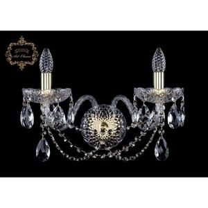 Изображение товара Хрустальное бра Art Classic 45241 10.11.2.195.XL.Gd.Sp подсвечник с подвесками