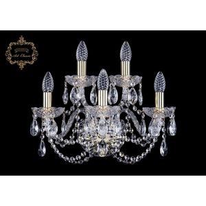 Изображение товара Хрустальное бра Art Classic 45241 10.11.3+2.165.Gd.Sp подсвечник с подвесками