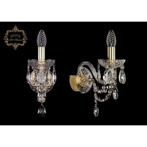 Изображение товара Хрустальное бра Art Classic 45271 10.12.1.141.Gd.Sp подсвечник с подвесками