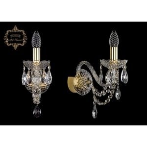 Изображение товара Хрустальное бра Art Classic 45271 10.12.1.165.Gd.Sp подсвечник с подвесками