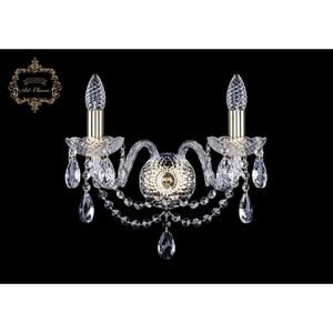 Изображение товара Хрустальное бра Art Classic 45271 10.12.2.141.Gd.Sp подсвечник с подвесками