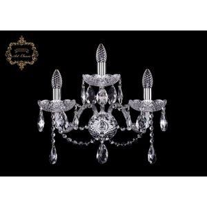 Изображение товара Хрустальное бра Art Classic 45271 10.12.2+1.165.XL.Cr.Sp подсвечник с подвесками