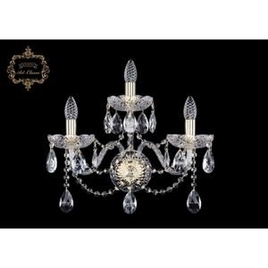 Изображение товара Хрустальное бра Art Classic 45271 10.12.2+1.195.XL.Gd.Sp подсвечник с подвесками