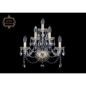 Изображение товара Хрустальное бра Art Classic 45271 10.12.2+2+1.165.Gd.Sp подсвечник с подвесками