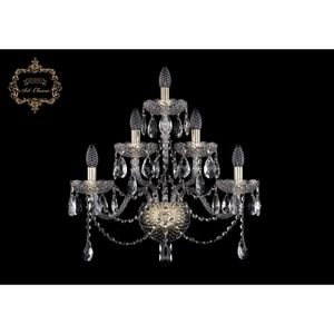 Изображение товара Хрустальное бра Art Classic 45271 10.12.2+2+1.195.XL.Gd.Sp подсвечник с подвесками