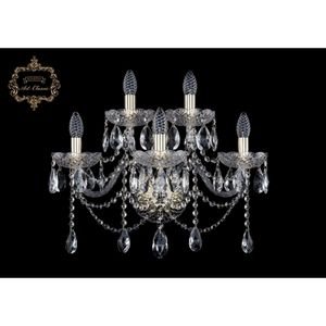 Изображение товара Хрустальное бра Art Classic 45271 10.12.3+2.195.XL.Gd.Sp подсвечник с подвесками