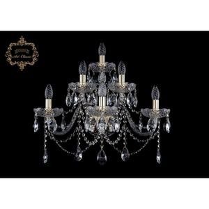 Изображение товара Хрустальное бра Art Classic 45271 10.12.3+2+1.240.XL.Gd.Sp подсвечник с подвесками