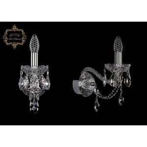 Изображение товара Хрустальное бра Art Classic 44501 10.21.1.165.Cr.Sp подсвечник с подвесками