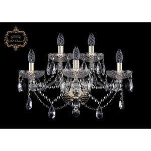 Изображение товара Хрустальное бра Art Classic 44501 10.21.3+2.200.XL.Gd.Sp подсвечник с подвесками