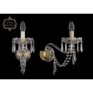 Изображение товара Хрустальное бра Art Classic 45231 10.23.1.200.XL.Gd.Dr подсвечник с подвесками