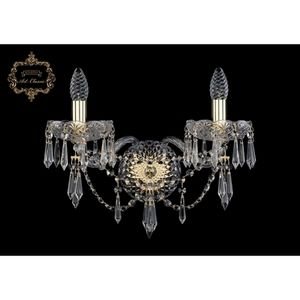 Изображение товара Хрустальное бра Art Classic 45231 10.23.2.165.XL.Gd.Dr подсвечник с подвесками