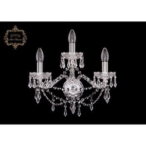 Изображение товара Хрустальное бра Art Classic 45231 10.23.2+1.165.Cr.Dr подсвечник с подвесками