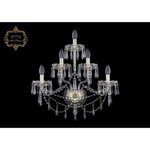 Изображение товара Хрустальное бра Art Classic 45231 10.23.2+2+1.200.XL.Gd.Dr подсвечник с подвесками