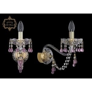 Изображение товара Хрустальное бра Art Classic 45597 10.24.1.200.XL.Gd.V7010 подсвечник с подвесками