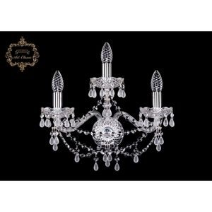 Изображение товара Хрустальное бра Art Classic 45597 10.24.2+1.165.Cr.V0300 подсвечник с подвесками