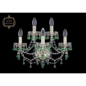 Изображение товара Хрустальное бра Art Classic 45597 10.24.3+2.165.Gd.V5001 подсвечник с подвесками