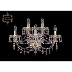 Изображение товара Хрустальное бра Art Classic 45597 10.24.3+2.200.XL.Gd.V7010 подсвечник с подвесками
