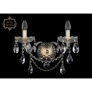 Изображение товара Хрустальное бра Art Classic 45962 10.25.2.165.XL.Gd.Sp подсвечник с подвесками