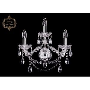 Изображение товара Хрустальное бра Art Classic 45962 10.25.2+1.165.Cr.Sp подсвечник с подвесками