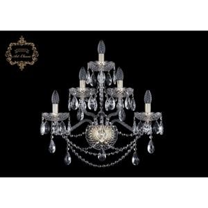 Изображение товара Хрустальное бра Art Classic 45962 10.25.2+2+1.200.XL.Gd.Sp подсвечник с подвесками