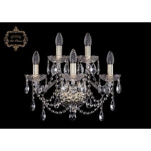 Изображение товара Хрустальное бра Art Classic 45962 10.25.3+2.165.Gd.Sp подсвечник с подвесками