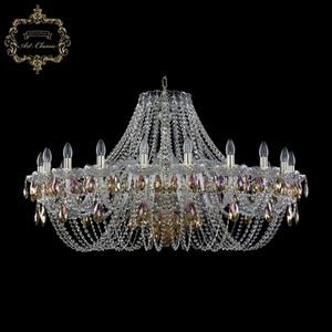 Изображение товара Хрустальная подвесная люстра Art Classic 45241 11.11.20.400.Gd.Sp.K777 подсвечник