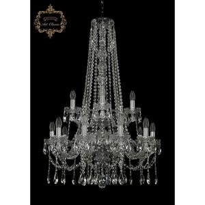 Изображение товара Хрустальная подвесная люстра Art Classic 45271 11.12.10+5.240.2d.h-101.Cr.Sp подсвечник