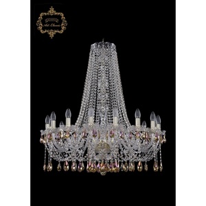 Изображение товара Подвесная люстра с хрустальными подвесками Art Classic 11.12 11.12.16.300.h-94.Gd.Sp.K777 подсвечник с подвесками
