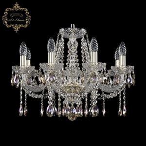 Изображение товара Хрустальная подвесная люстра Art Classic 45271 11.12.8.195.Gd.Sp.K801 подсвечник