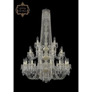 Изображение товара Хрустальная подвесная люстра Art Classic 45231 11.23.16+8+4.300.3d.h-128.Gd.Dr подсвечник