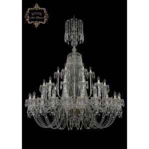Изображение товара Хрустальная подвесная люстра Art Classic 45231 11.23.24+12+6.530.XL-172.Gd.Dr подсвечник
