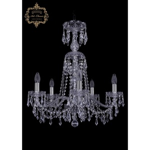 Изображение товара Подвесная люстра с хрустальными подвесками Art Classic 11.23 11.23.5.200.XL-64.Cr.Dr подсвечник с подвесками