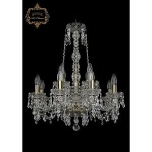 Изображение товара Хрустальная подвесная люстра Art Classic 45231 11.23.8+4.200.h-64.Br.Dr подсвечник