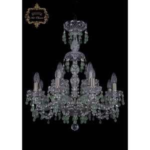 Изображение товара Хрустальная подвесная люстра Art Classic 45597 11.24.8+4.200.XL-64.Br.V5001 подсвечник