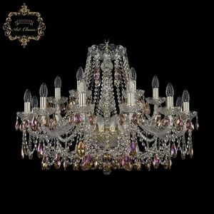 Изображение товара Хрустальная подвесная люстра Art Classic 45962 11.25.12+6.300.Gd.Sp.K777 подсвечник