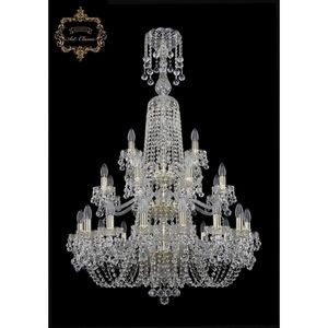 Изображение товара Хрустальная подвесная люстра Art Classic 46327 11.26.16+8+4.300.3d.XL-130.Gd.B подсвечник
