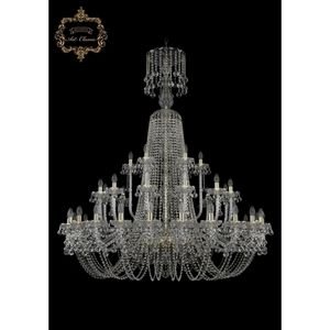 Изображение товара Хрустальная подвесная люстра Art Classic 46327 11.26.24+12+6.530.XL-168.Gd.B подсвечник