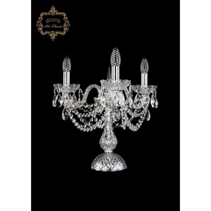 Изображение товара Хрустальная настольная лампа с подвесками Art Classic 45241 12.11.3.141-37.Gd.Sp подсвечник