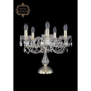 Изображение товара Хрустальная настольная лампа с подвесками Art Classic 45241 12.11.5.141-37.Gd.Sp подсвечник