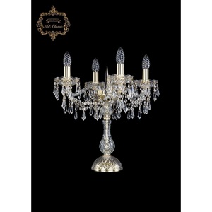 Изображение товара Хрустальная настольная лампа с подвесками Art Classic 45231 12.23.4.141-45.Gd.Dr подсвечник